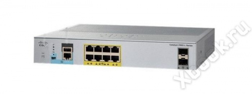 Cisco WS-C2960L-8PS-LL вид спереди