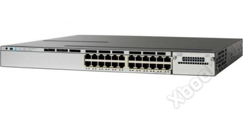 Cisco WS-C3750X-24P-L вид спереди