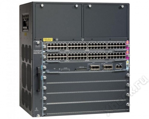 Cisco WS-C4507R+E вид спереди