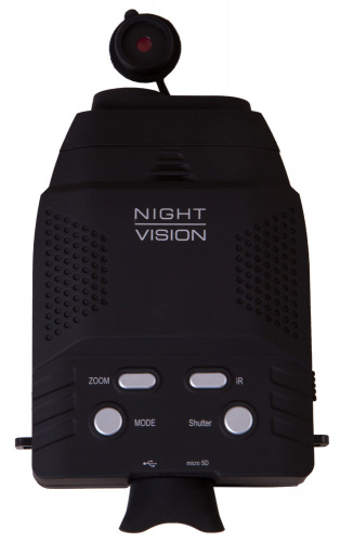 Монокуляр ночного видения цифровой Bresser (Брессер) 3x14, с функцией записи вид сверху