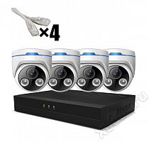 AltCam Комплект IP "Дом" на 4 камеры