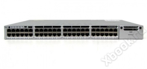 Cisco WS-C3850-48U-E вид спереди