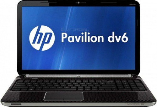 HP PAVILION dv6-6b56er вид спереди