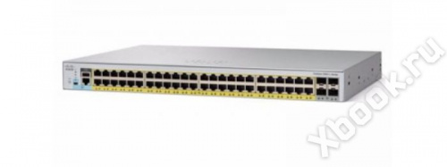 Cisco WS-C2960L-48PS-LL вид спереди