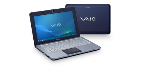 Sony VAIO VPC-W21S1R Blue вид сбоку